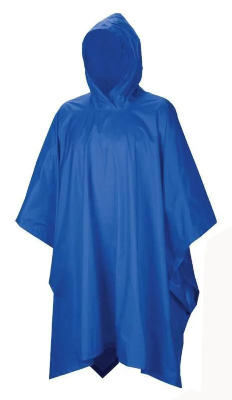 (1 Pack) PVC Rain Poncho for Adults Waterproof Emergency Hooded Poncho Raincoat