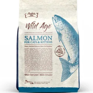 '30% OFF FREE TREAT': Absolute Bites Wild Age Salmon Dry Cat Food