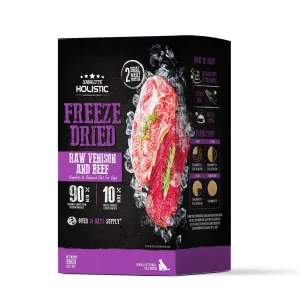 Absolute Holistic Dog Freeze Dried Raw Patties Venison & Beef 12.7oz ( EXPIRY OCT 2025 )