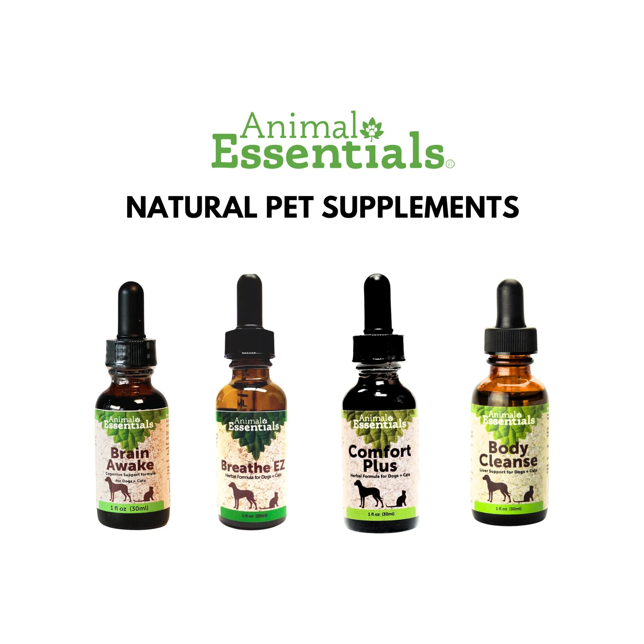 Animal Essentials Brain Awake Cognitive Support for Dogs & Cats