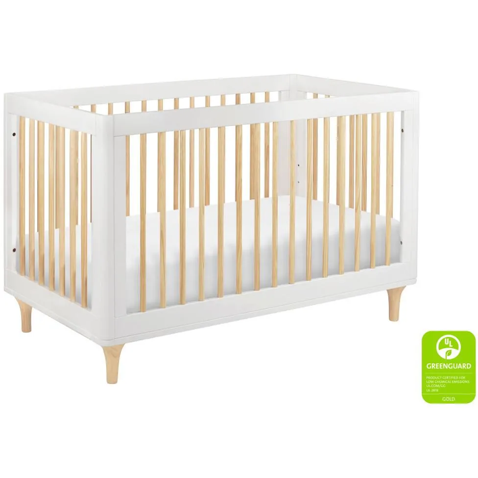 Babyletto Lolly 3-in-1 Convertible Crib with Toddler Bed Conversion Kit