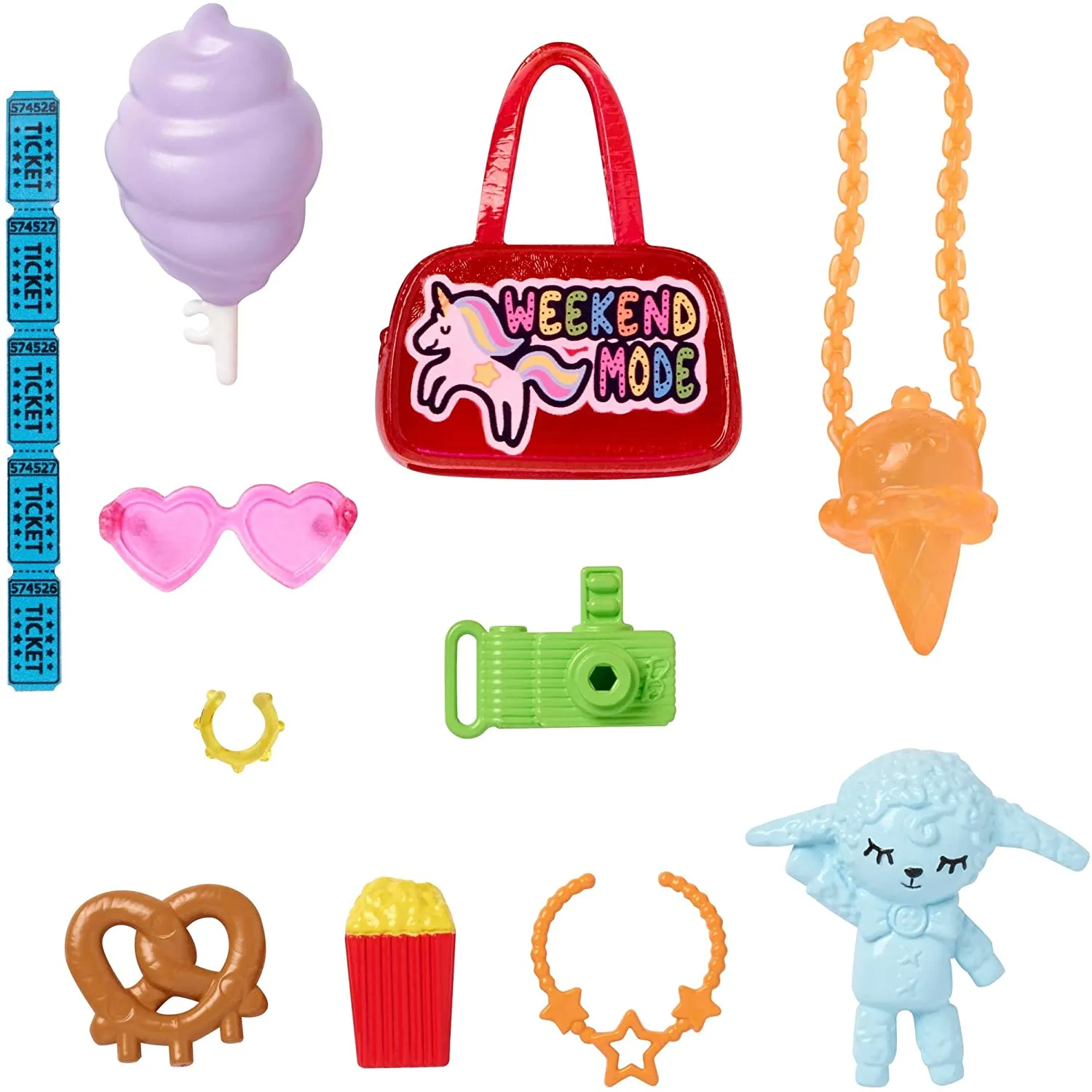 Barbie Storytelling Carnival Accessories Fashion Playset