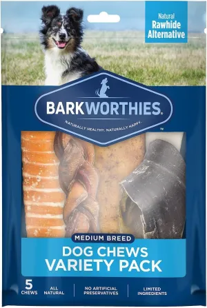 Barkworthies Variety Pack Medium Breed