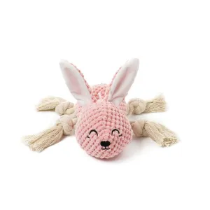 Bella Bunny Rope Squeaker Toy