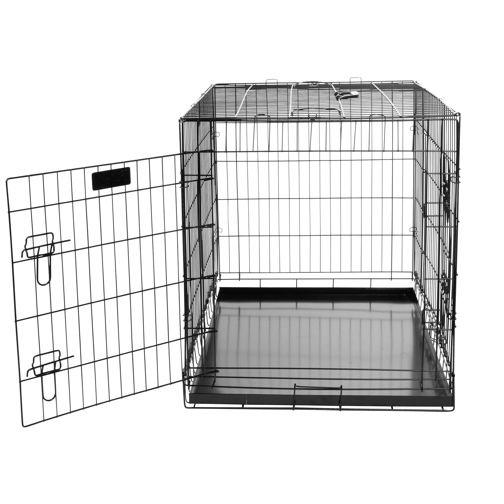 Bunty Metal Dog Cage Crate Bed Portable Pet Puppy Training Travel Carrier Basket