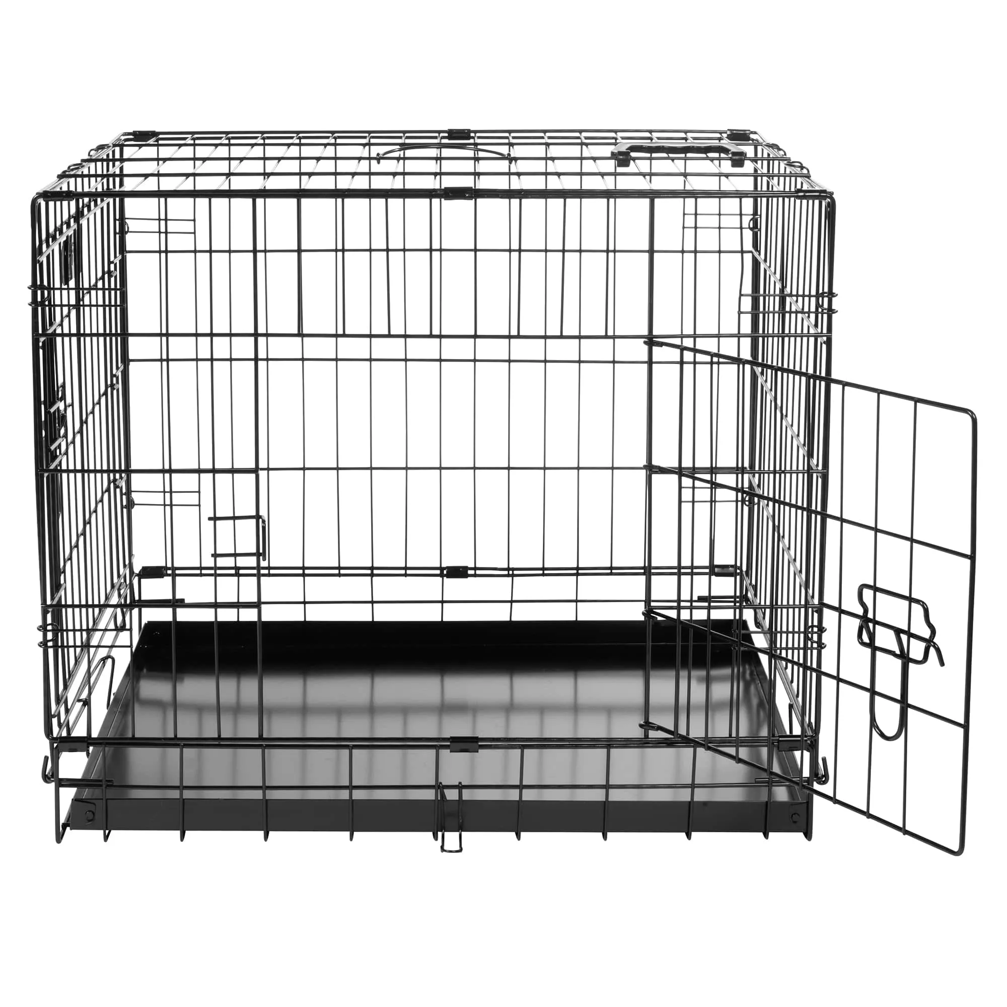 Bunty Metal Dog Cage Crate Bed Portable Pet Puppy Training Travel Carrier Basket