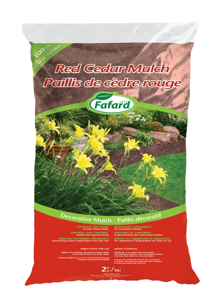 Cedar Mulch Red 2 CU FT