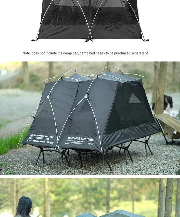 Difeike customer exposed camping beds, tents, single person hiking tents, lightweight overnight shelter for rain protection