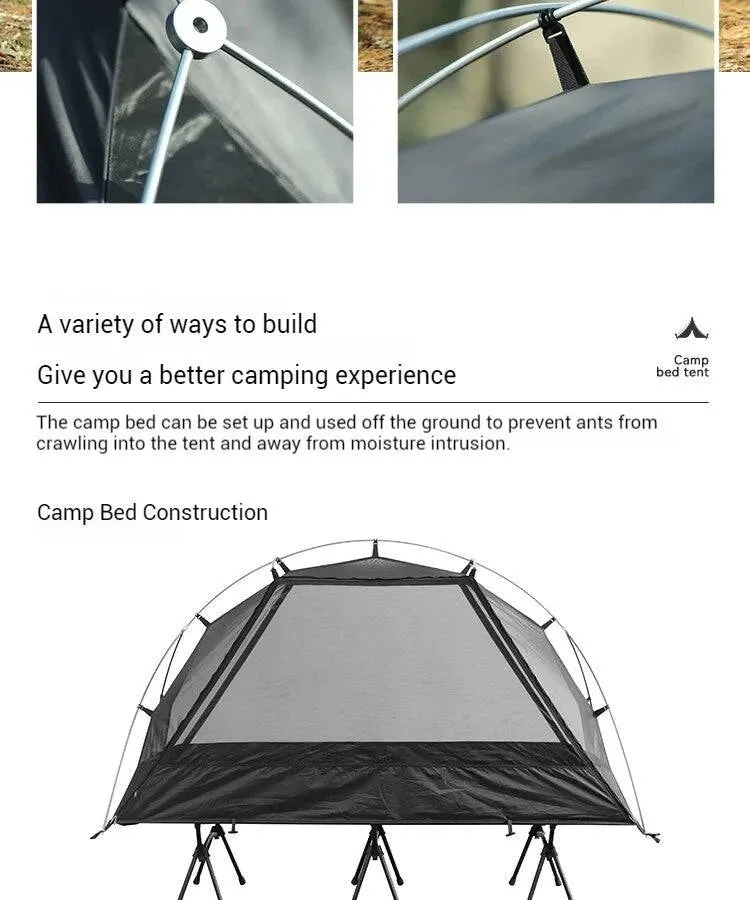 Difeike customer exposed camping beds, tents, single person hiking tents, lightweight overnight shelter for rain protection