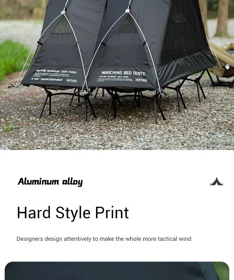 Difeike customer exposed camping beds, tents, single person hiking tents, lightweight overnight shelter for rain protection