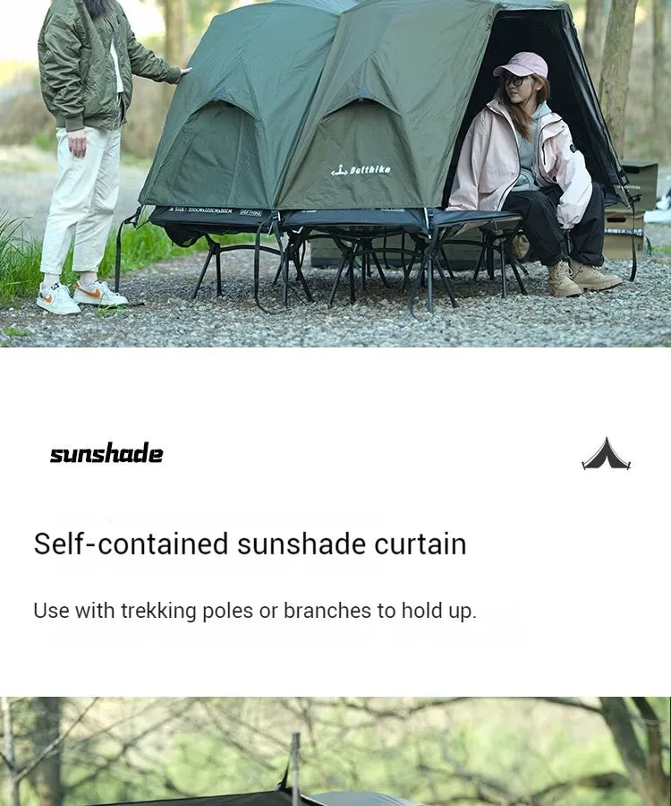 Difeike customer exposed camping beds, tents, single person hiking tents, lightweight overnight shelter for rain protection