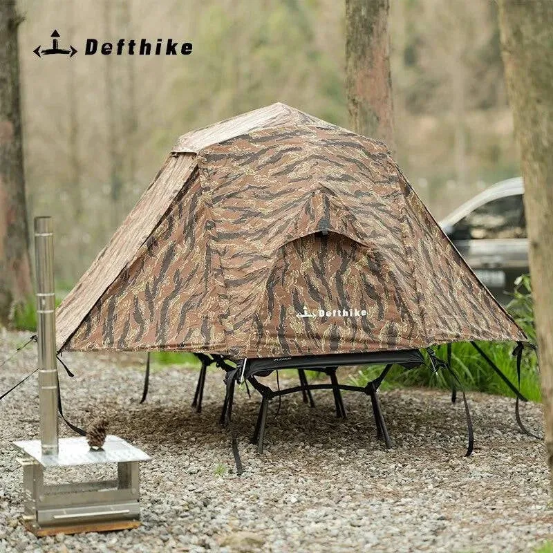 Difeike customer exposed camping beds, tents, single person hiking tents, lightweight overnight shelter for rain protection