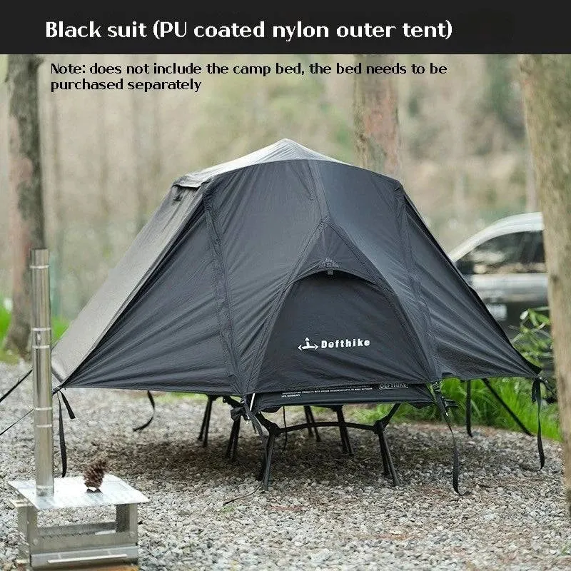 Difeike customer exposed camping beds, tents, single person hiking tents, lightweight overnight shelter for rain protection