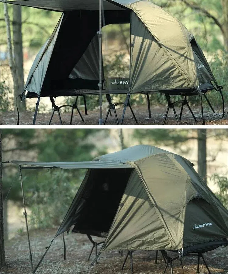 Difeike customer exposed camping beds, tents, single person hiking tents, lightweight overnight shelter for rain protection