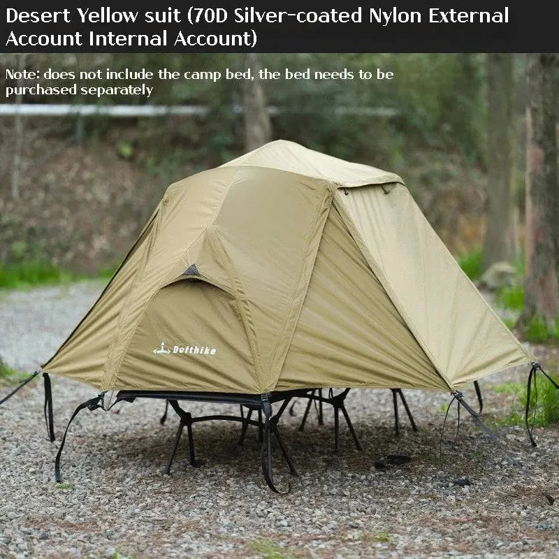 Difeike customer exposed camping beds, tents, single person hiking tents, lightweight overnight shelter for rain protection