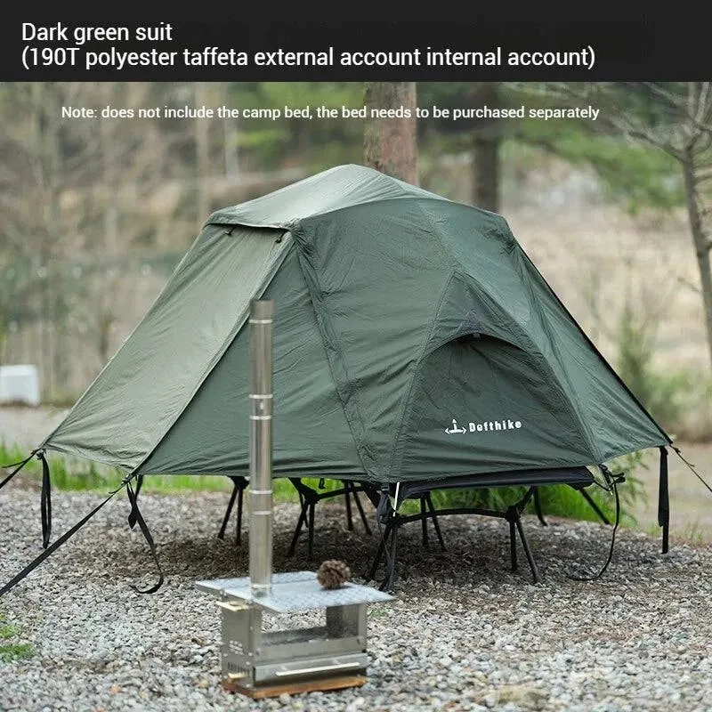 Difeike customer exposed camping beds, tents, single person hiking tents, lightweight overnight shelter for rain protection