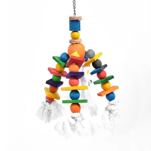 DUVO PLUS Colourful luster w rope , blocks 35.5x10cm