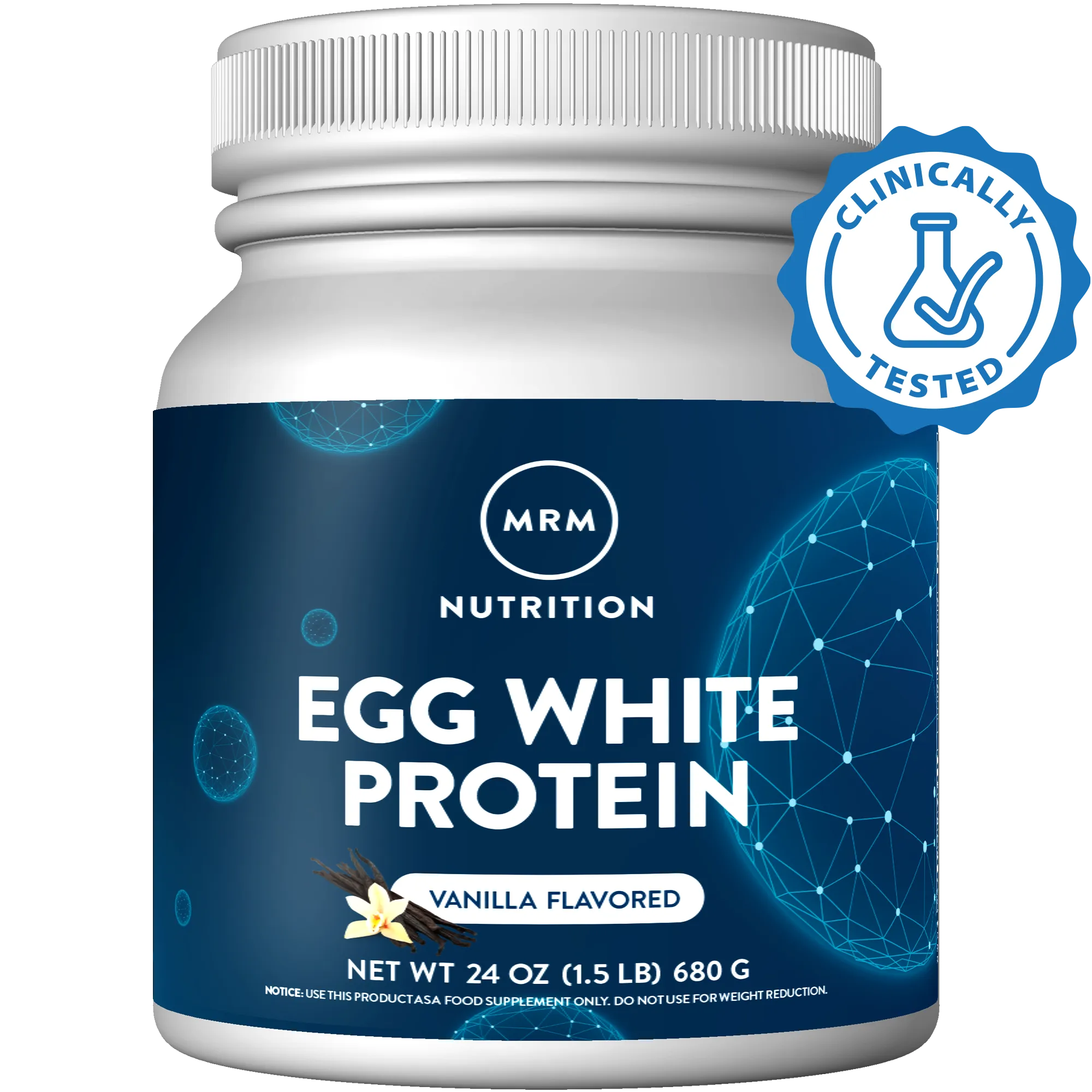 Egg White Protein Chocolate Flavored (12oz)