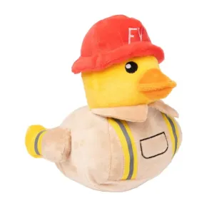 FuzzYard Waddle Squad-dle Firequacker Plush Dog Toy