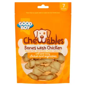 Good Boy Chewables Chicken Mini Bones Dog Treats