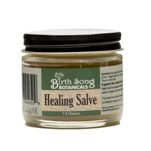 Herbal Salve- All Natural First Aid Ointment Made with Calendula and Plantain, Good For All Skin Types, Unscented