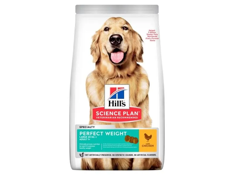 Hill's Science Plan Adult Perfect Weight Large Breed Dry Dog Chicken 12kg