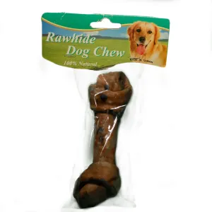 Knotted Rawhide Dog Chew