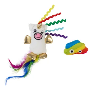 Mad Cat Mewnicorn With Catnip & Silvervine Cat Toy