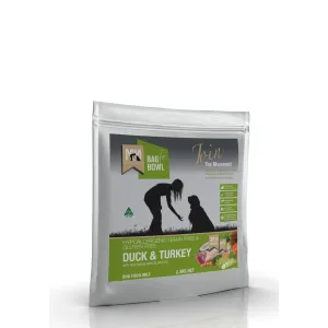 Meals for Mutts Grain Free Duck and Turkey Dry Dog Food 2.5kg