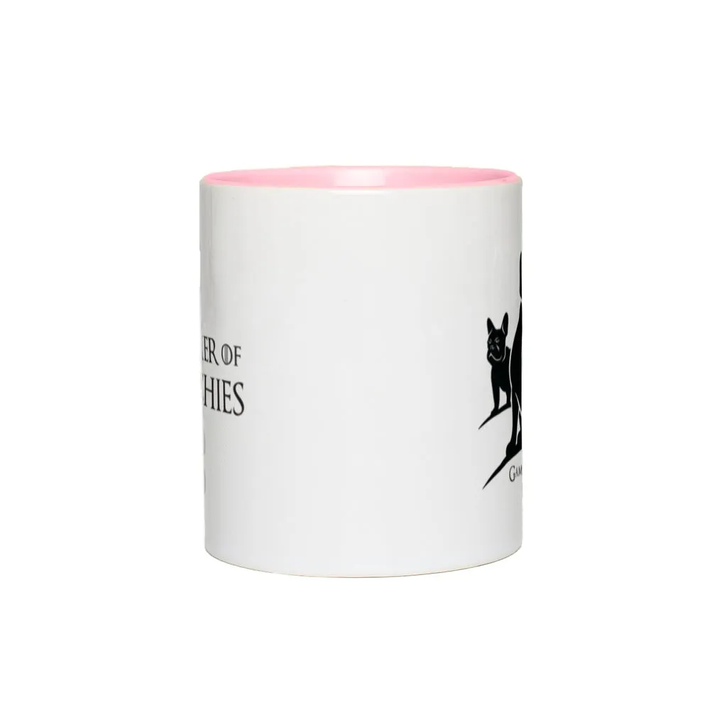 Mother of Frenchies Color Pop Accent Mugs (11 oz)