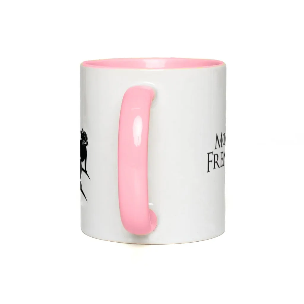 Mother of Frenchies Color Pop Accent Mugs (11 oz)