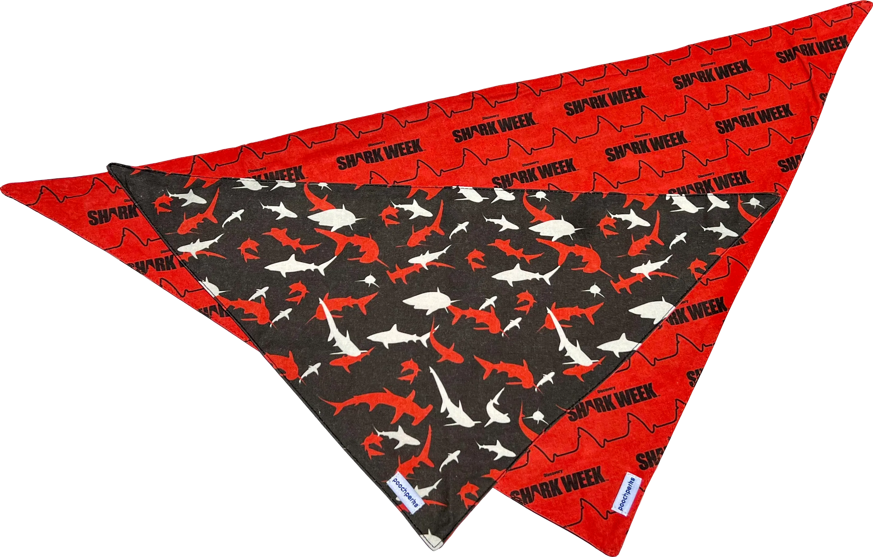 Official Shark Week 2022 Fintastic Reversible Bandana