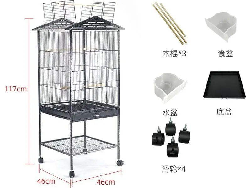 Pet Cage as per photo 46x46x116