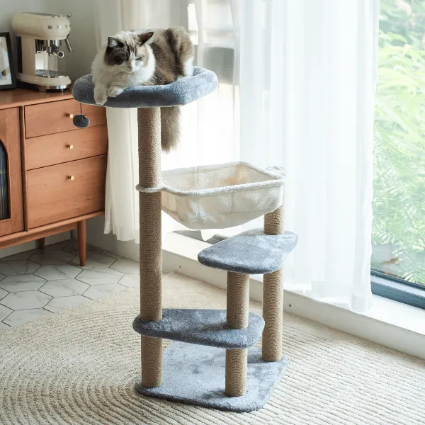 PetPals Oak Cat Tree