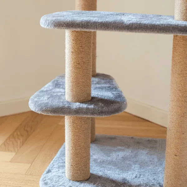 PetPals Oak Cat Tree