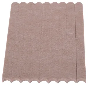 ProSource FE-S106-PS Furniture Pad, Felt Cloth, Beige, 6 x 1/2 in Dia, 1/2 in W, 3/16 in Thick, Square :CD 9: QUANTITY: 1