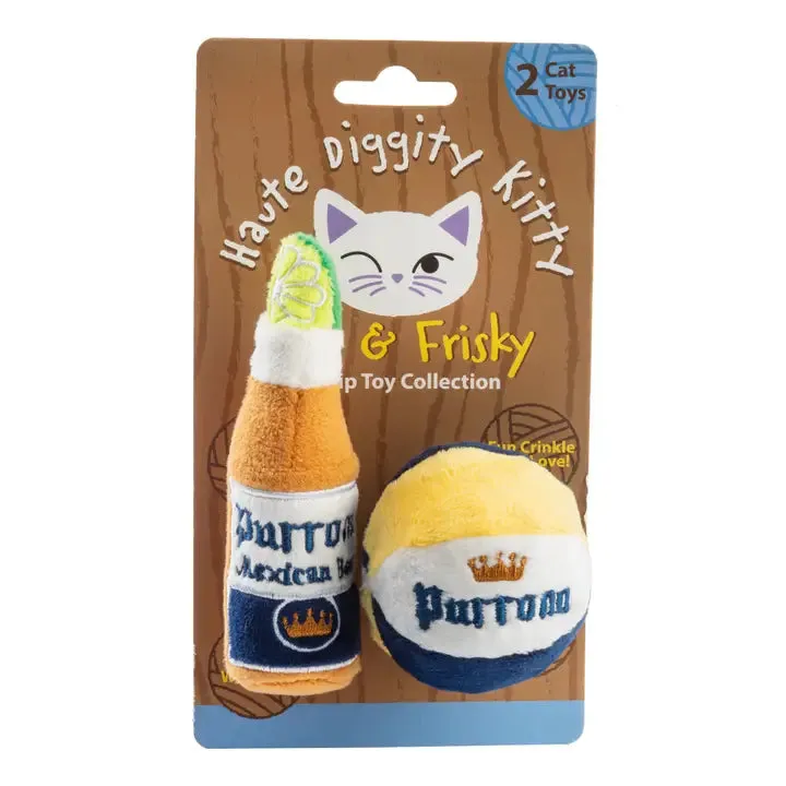 Purrona (Bottle & Ball) Organic Catnip Toys