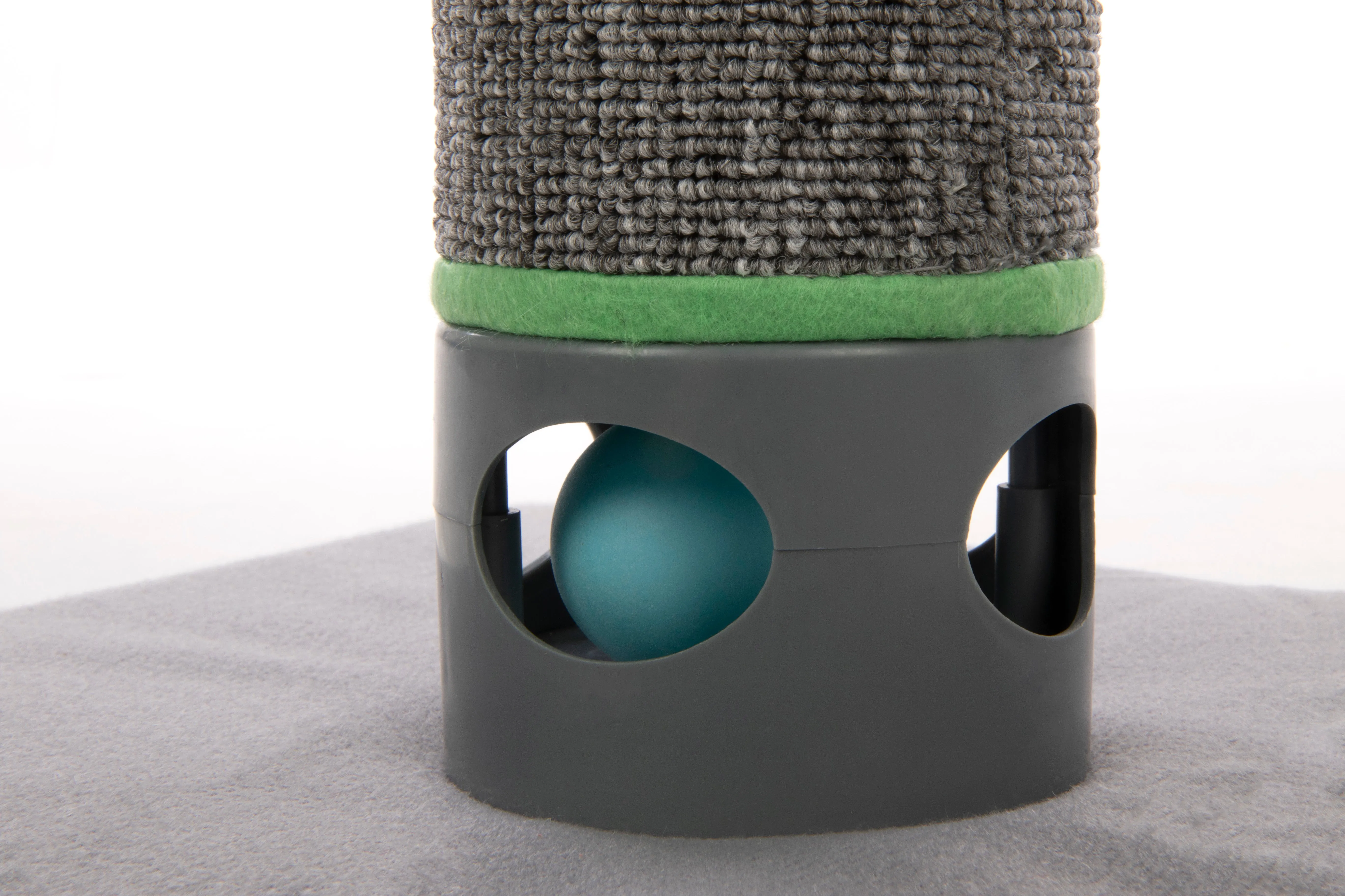 SmartyKat - Playful Post Carpet Cat Scratching Post with Toy Base