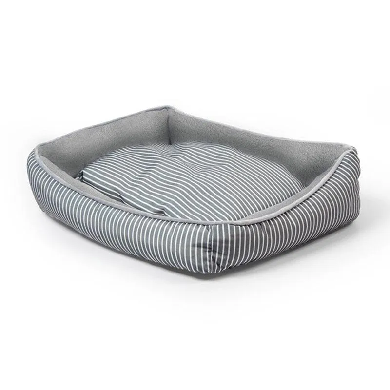 Summer Travel Outdoor Breathable Striped Dog Beds