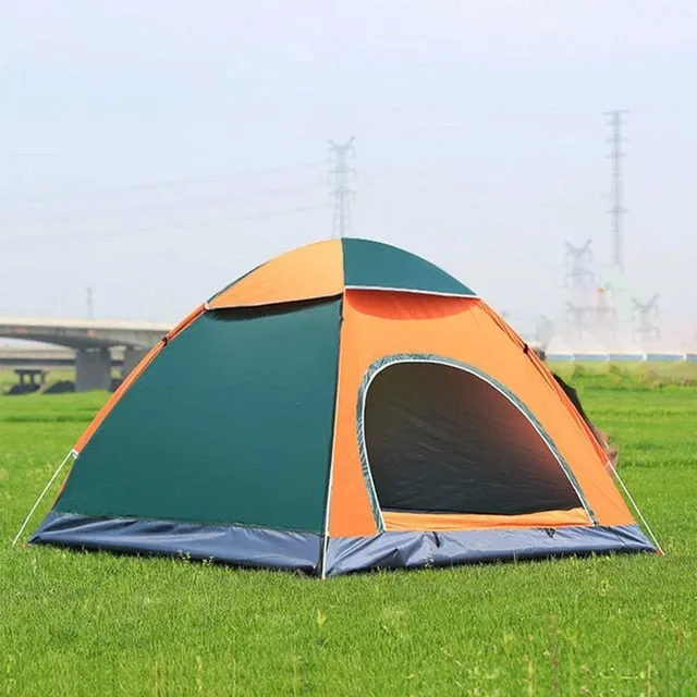 Tent Automatic 1~4 Person Outdoor Portable Anti-UV