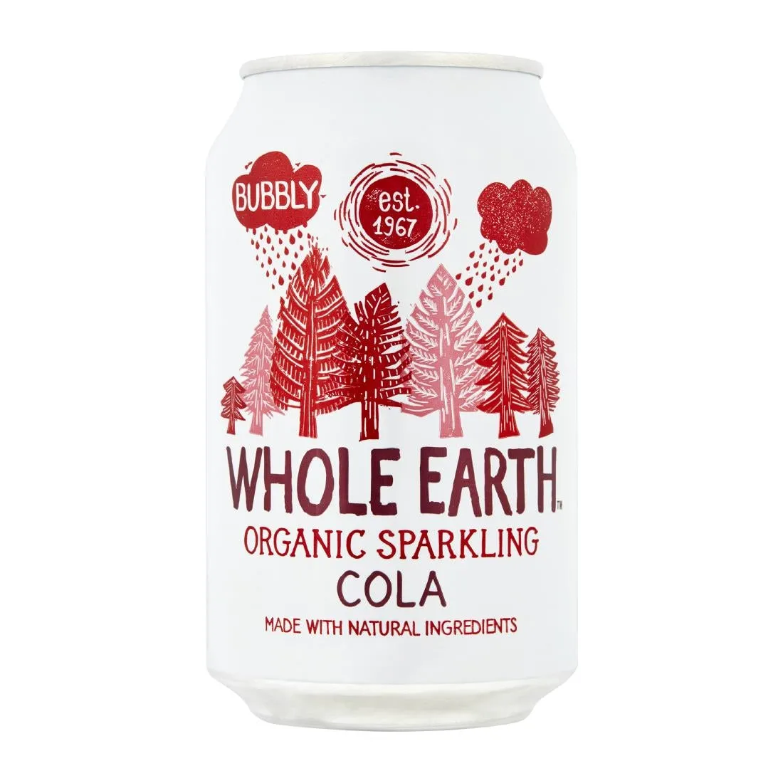 Whole Earth Organic Sparkling Cola Drink 330ml (Pack of 24) - KA520