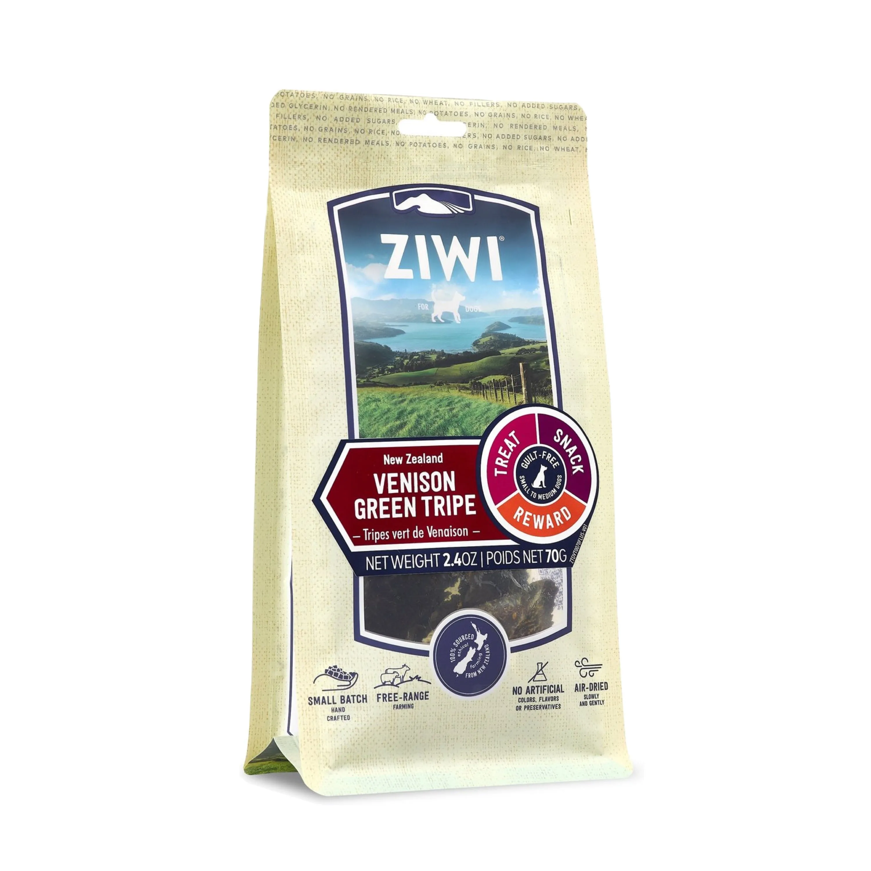 Ziwi Peak Air-Dried Venison Green Tripe 2.4oz